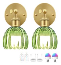 battery operated wall sconce 