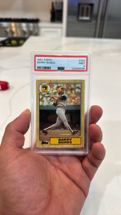 1987 BARRY BONDS PSA MINT 9