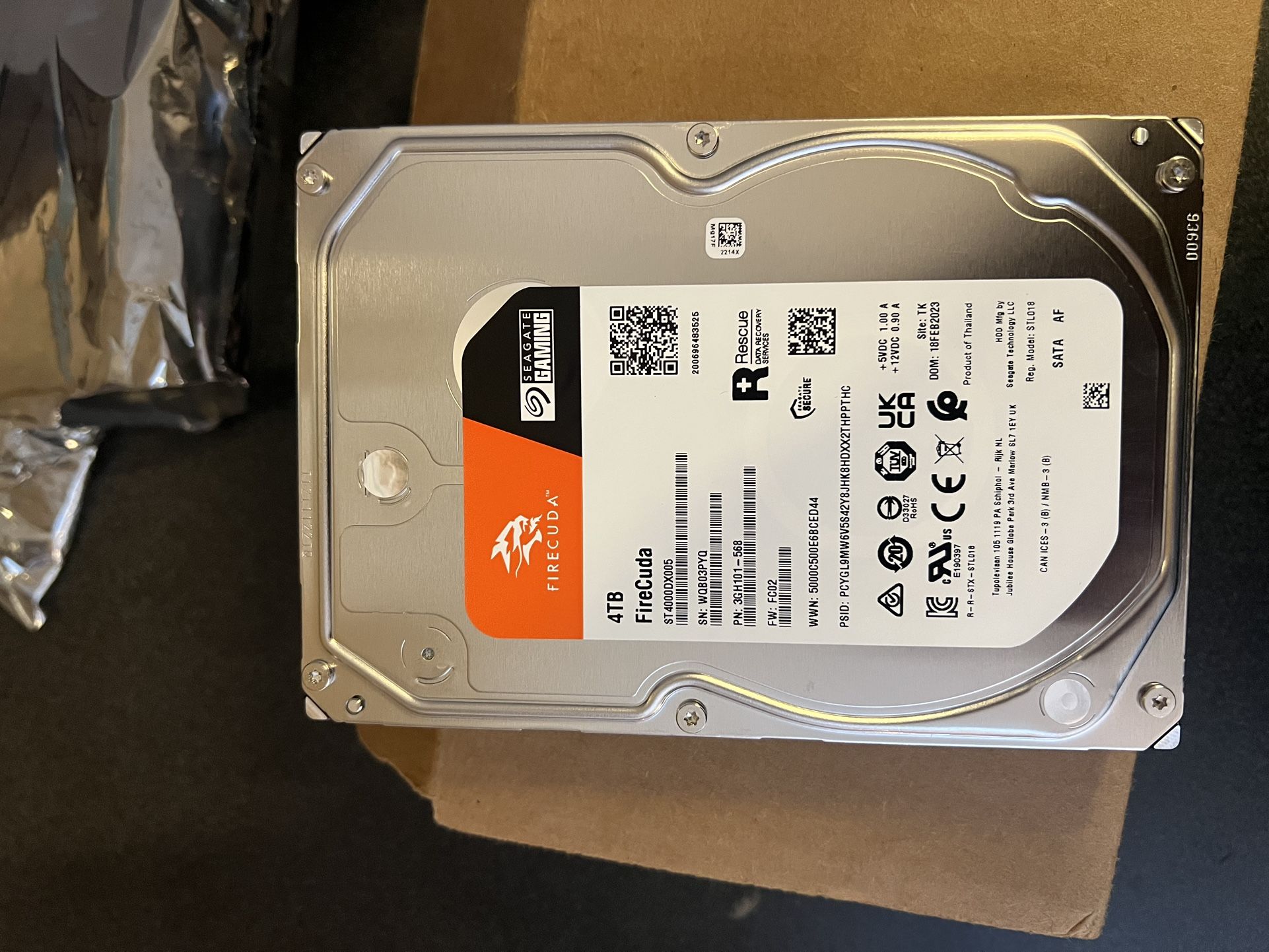 Firecuda 4TB Hdd