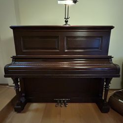 Ivers & Pond Antique Piano w/ Ivory Keys
