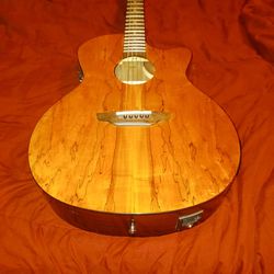 Acoustic-Electric Luna Brand Guitar