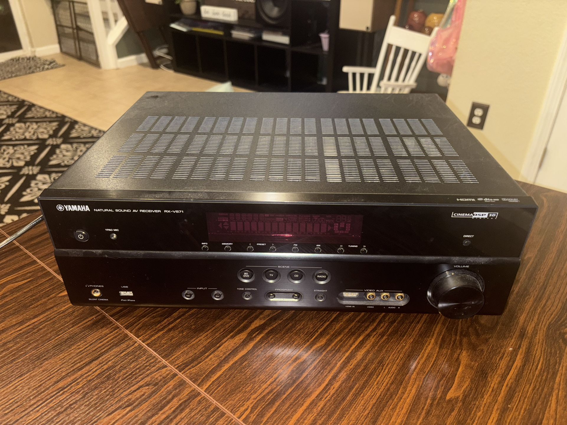 Yamaha 7.1 Receiver