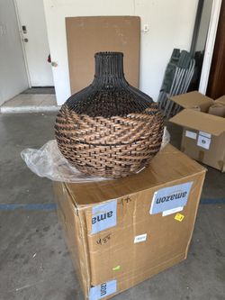 Rattan  Chandelier 