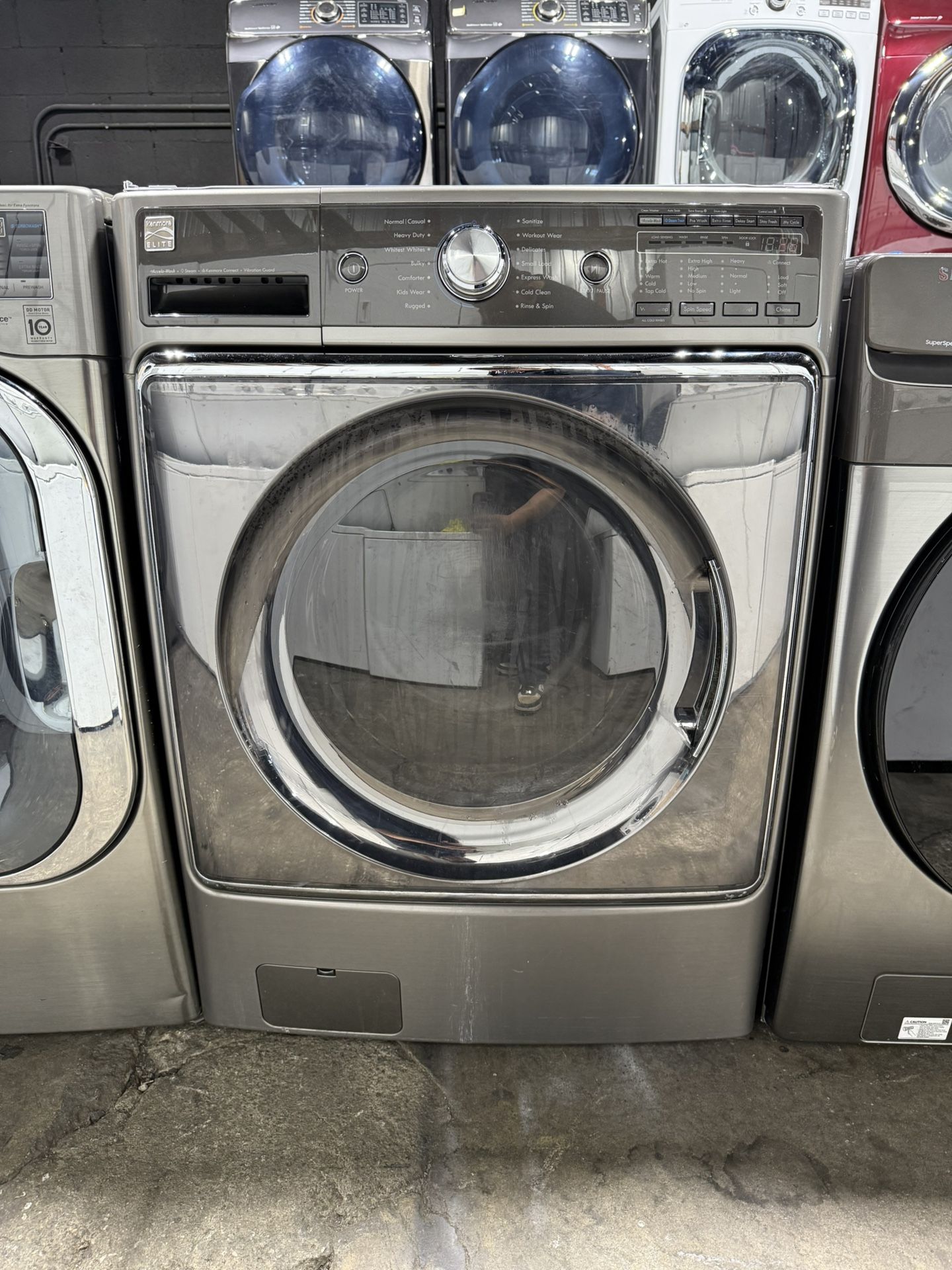 Kenmore jumbo Stainless steel front load washer