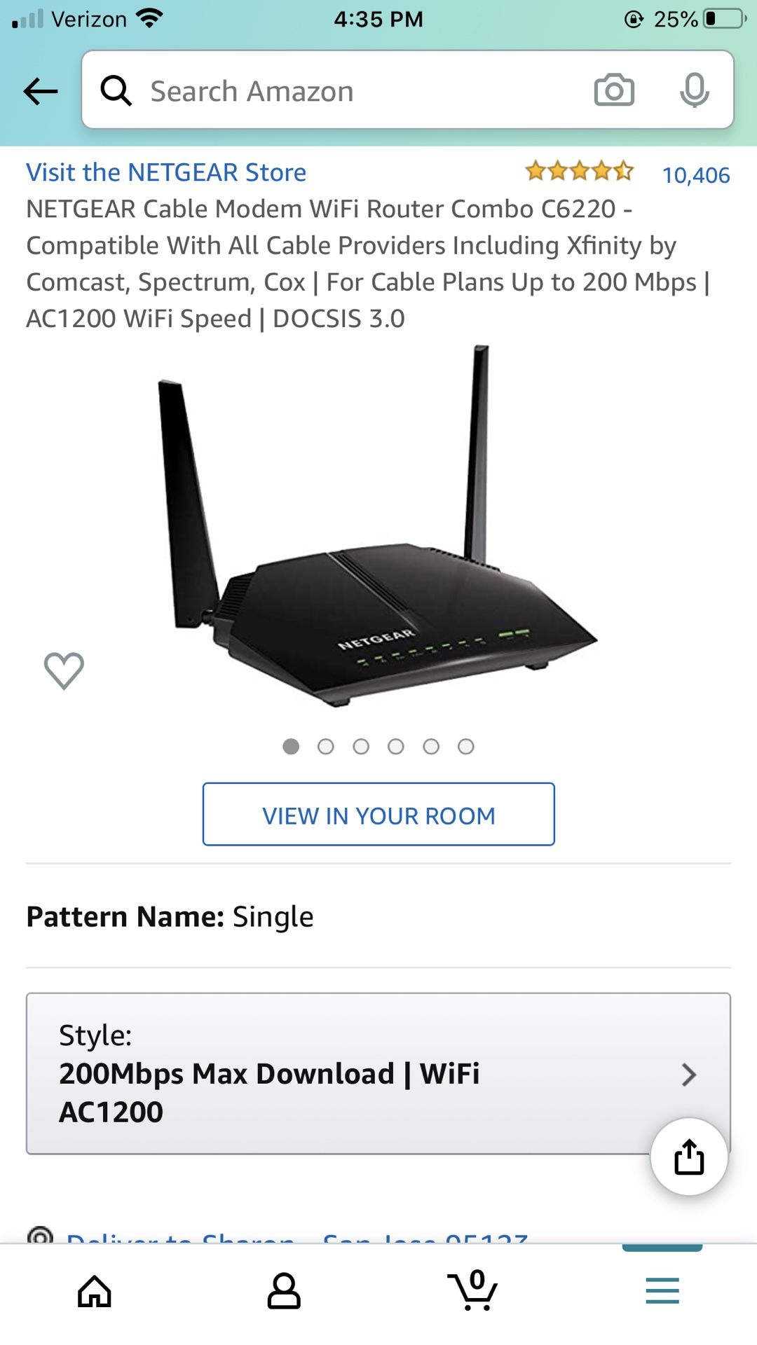 Netgear dual router modem