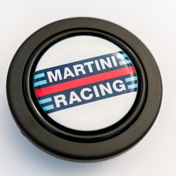 Martini Racing Horn Button (Momo Steering Wheel Nardi OMP Sparco NRG) Porsche 911 924 944 Turbo Lancia Rally BMW