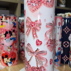 Diamonds Cherries And Bows Tumbler