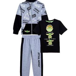 Star Wars Kids' 3-piece Set size 7 NEW 