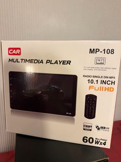 Car MP-108 10.1 Inch Multimedia Player