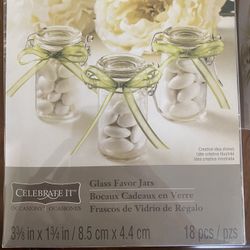 Glass Favor Jars