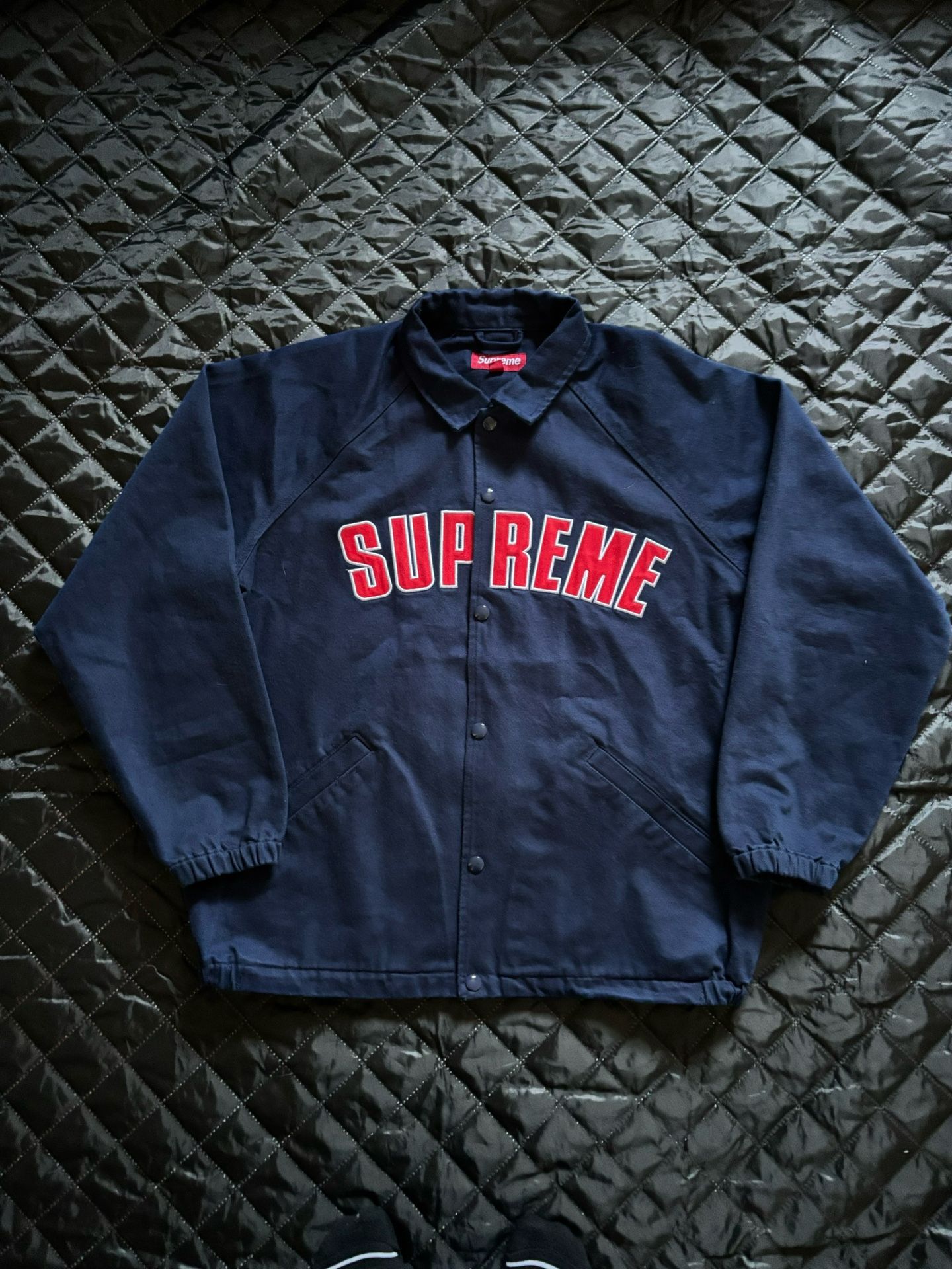 Supreme Arc Denim Coaches Jacket 'Navy'