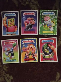 Garbage pail Kids stickers $2 Each