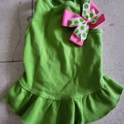 Dog Dress With Bow