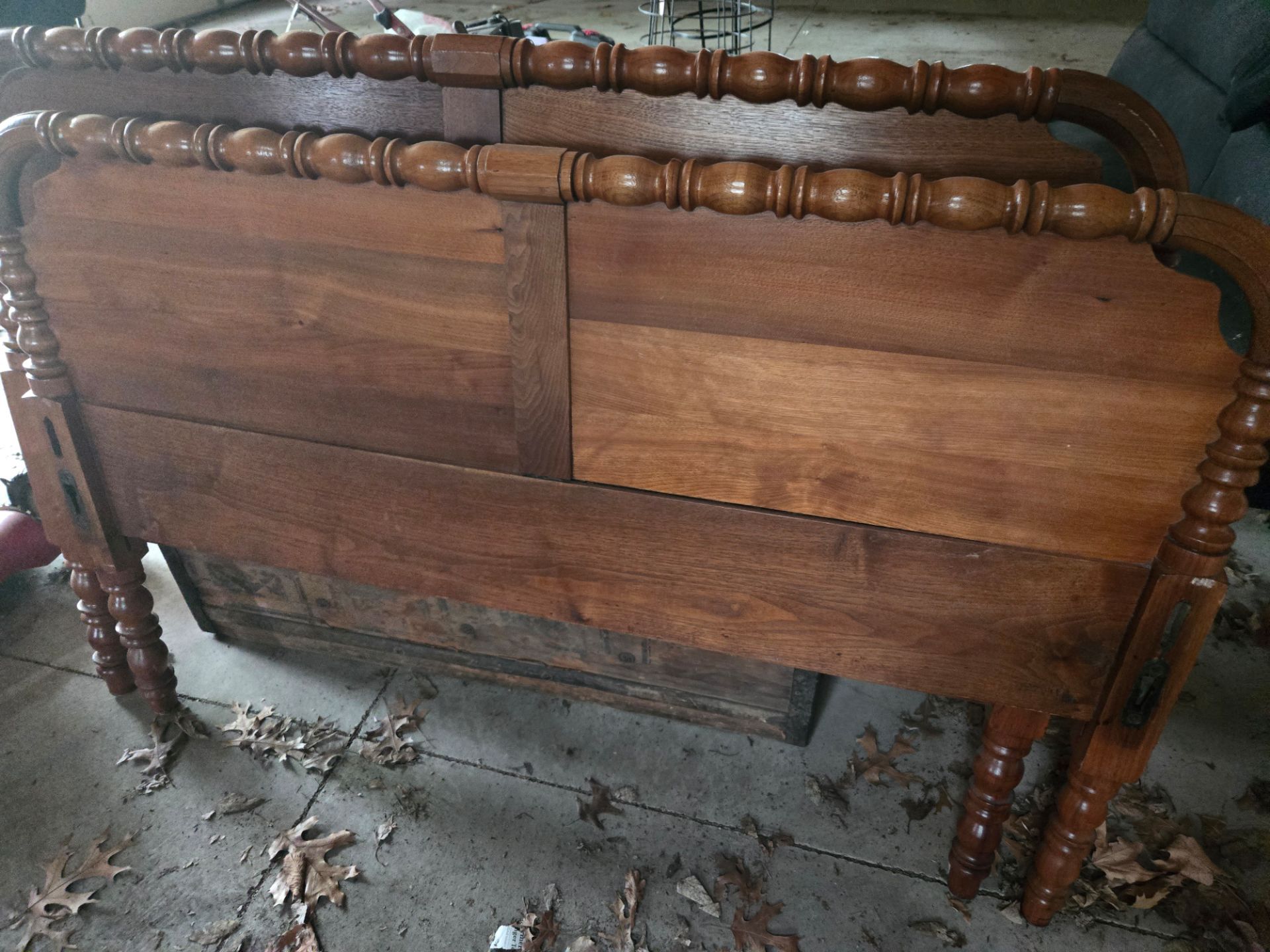 Antique bedframe