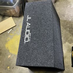 12” JL Audio Box 12JLW7 Wedge Ported Sub Box