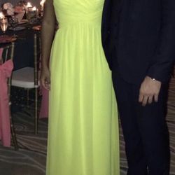 Yellow Gown Dress