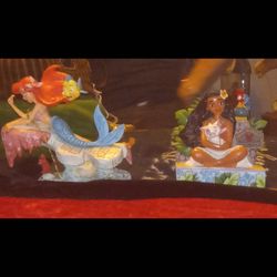 4 Disney Statues $80