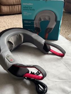 Homedics Shiatsu Neck & Shoulder Massager with Heat – Works Great