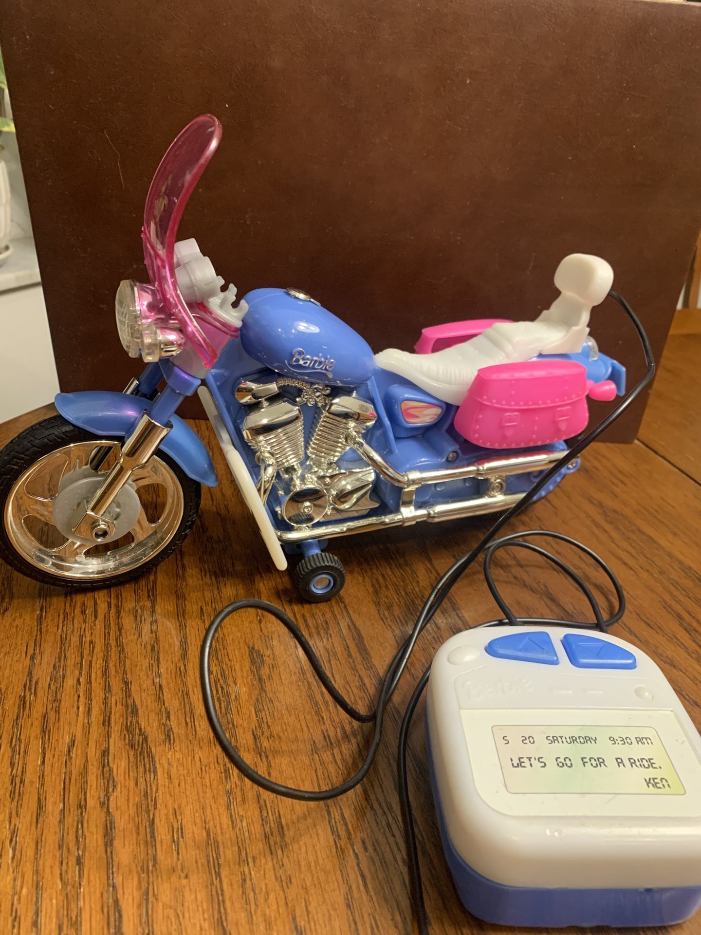 Collectible Barbie Motorcycle with Remote