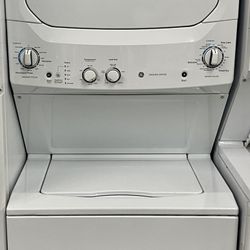 GE 27" Wide Stack Washer & Dryer