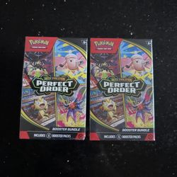 Pokémon Perfect Order Booster Bundles (Multiple Avaiable)