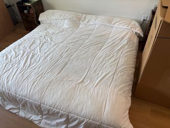 King size mattress and bed frame