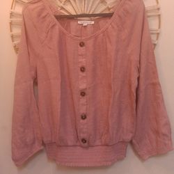 Cute Casual Top Juniors Size L 