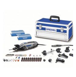 DREMEL Rotary Tool Kit: 1.8 A Current, Variable Speed, 1/8 in Collet Size, 4300