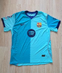 New Barcelona Soccer Jersey size Large