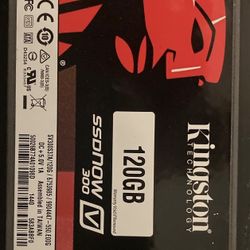 120 GB Kingston SSD