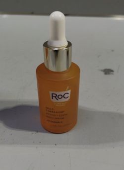 RoC Multi Correxion Revive + Glow 10% Active Vitamin C Serum for Face, Daily Anti-Aging Wrinkle and Skin Tone Skin Care Treatment, Brightening Serum, 