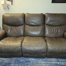 La-Z-Boy Recliner Couch Leather 