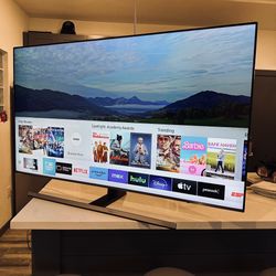 Qled 65” Samsung Smart Tv UHD HDR 4k! Excellent Picture