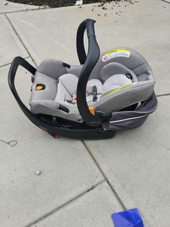 Car seat and holder