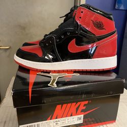 Jordan 1 High Patent Bred