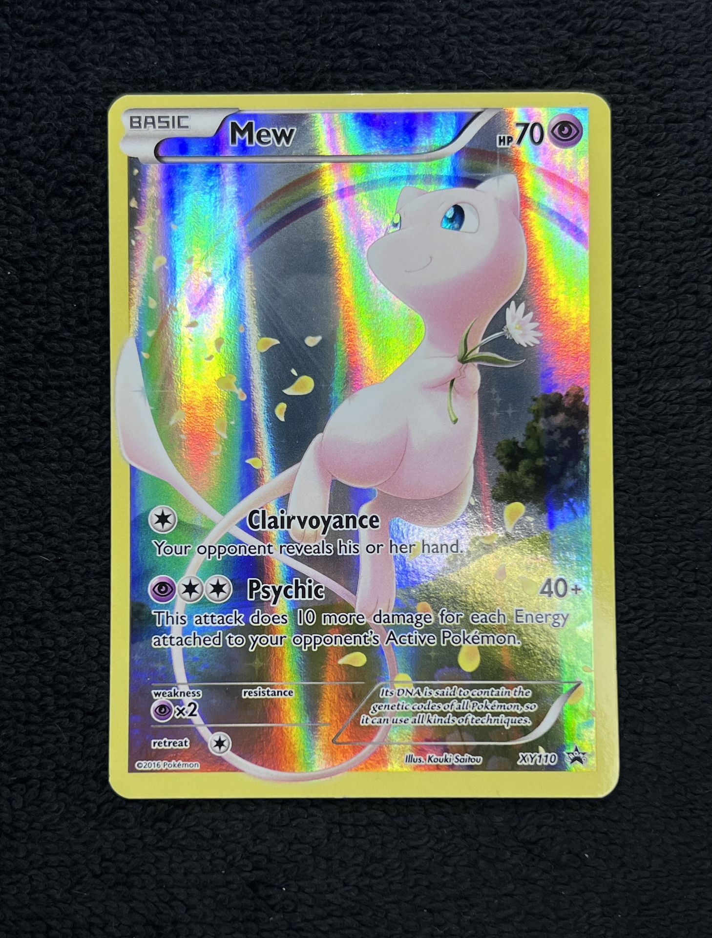 Pokémon Mew XY Blackstar Promo