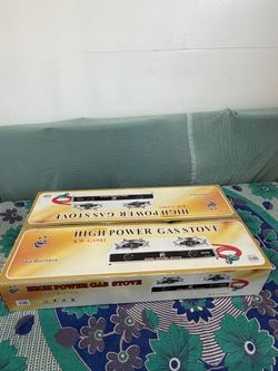 High Power Two-Burner Gas Stove
