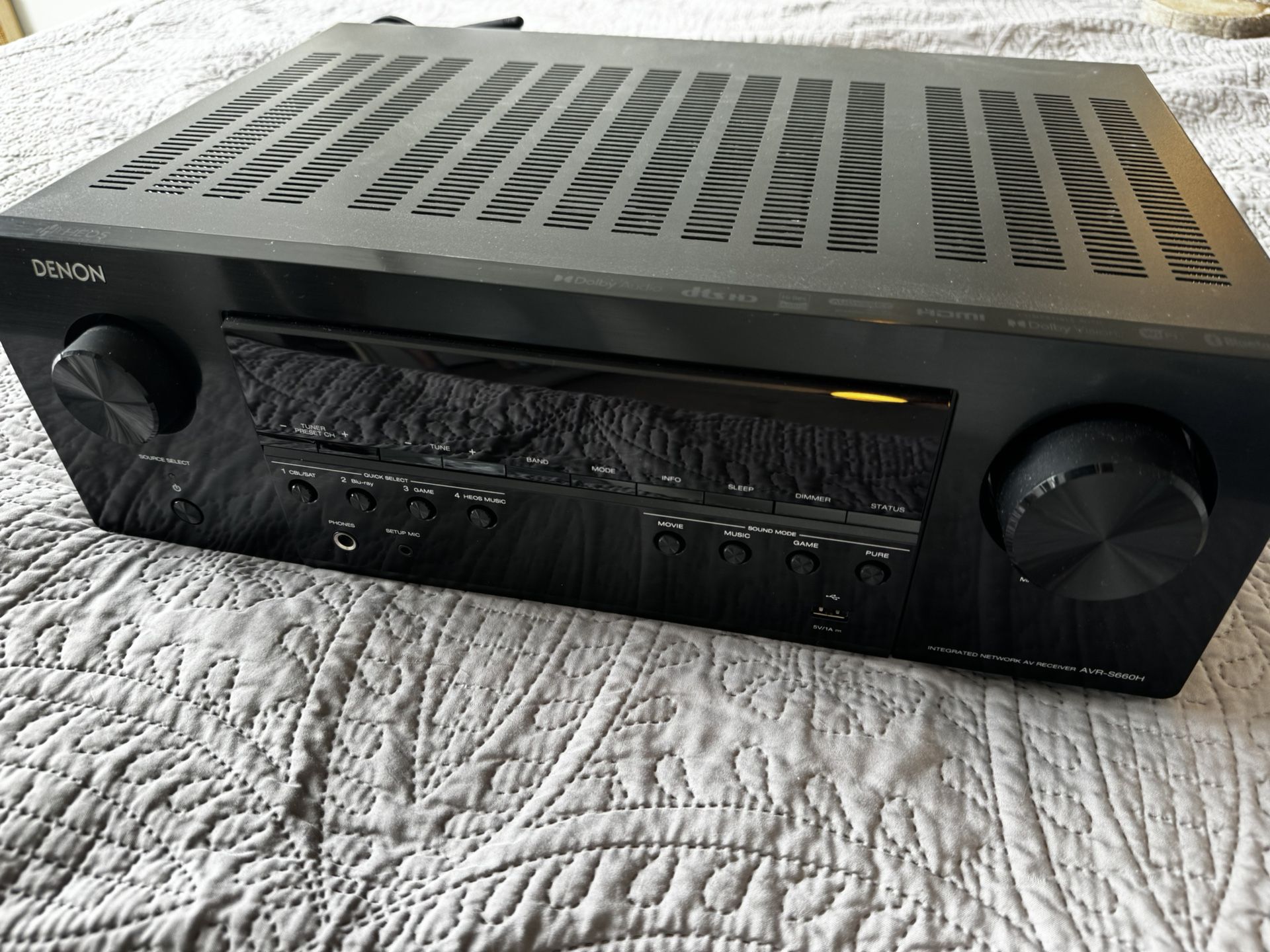 5.1 Home Theater with Receiver and 12” Subwoofer