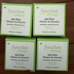 Function of Beauty Anti-Frizz #HairGoal Booster, 0.2 fl oz, 2 Pack $2/each Or 10 for all