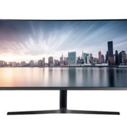 Samsung Widescreen Curved Monitor**obo