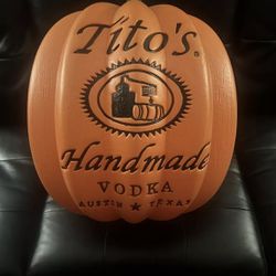 Light Up Titos Pumpkin 