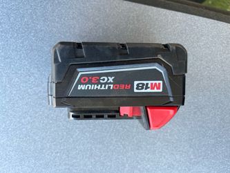 Milwaukee m18 battery like new $30