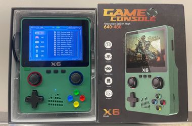 “Game Console” Handheld Video Game Emulator