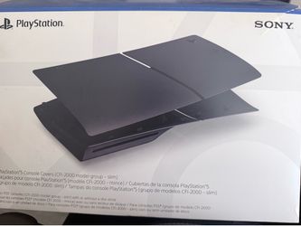 PS5 Black Plates