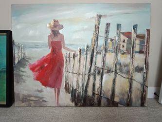 36" x 47" canvas art