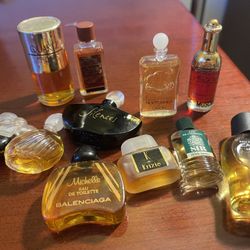 Vintage Miniature Perfume Lot