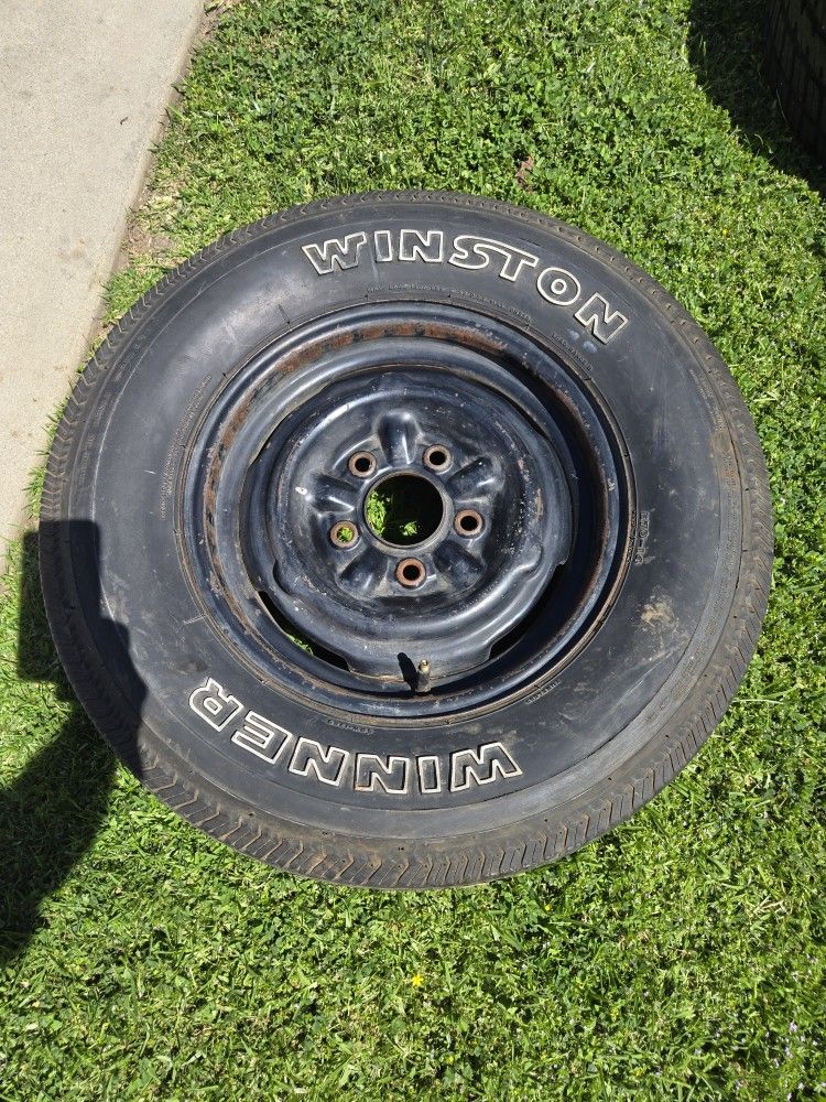 14 inch stock Chevy steelie wheel 5 X 4.75 for Sale in Long Beach, CA ...