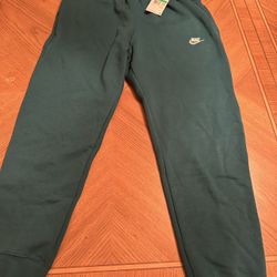 Nike Men's Club Fleece Track Pants Joggers BV2671 381 New Size XL