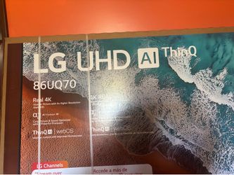 86inch LG TV