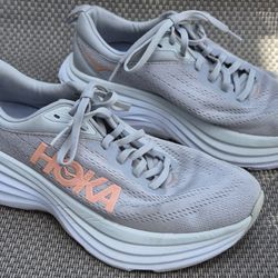 WOMEN'S HOKA BONDI 8 SHOES SIZE 8.5 W